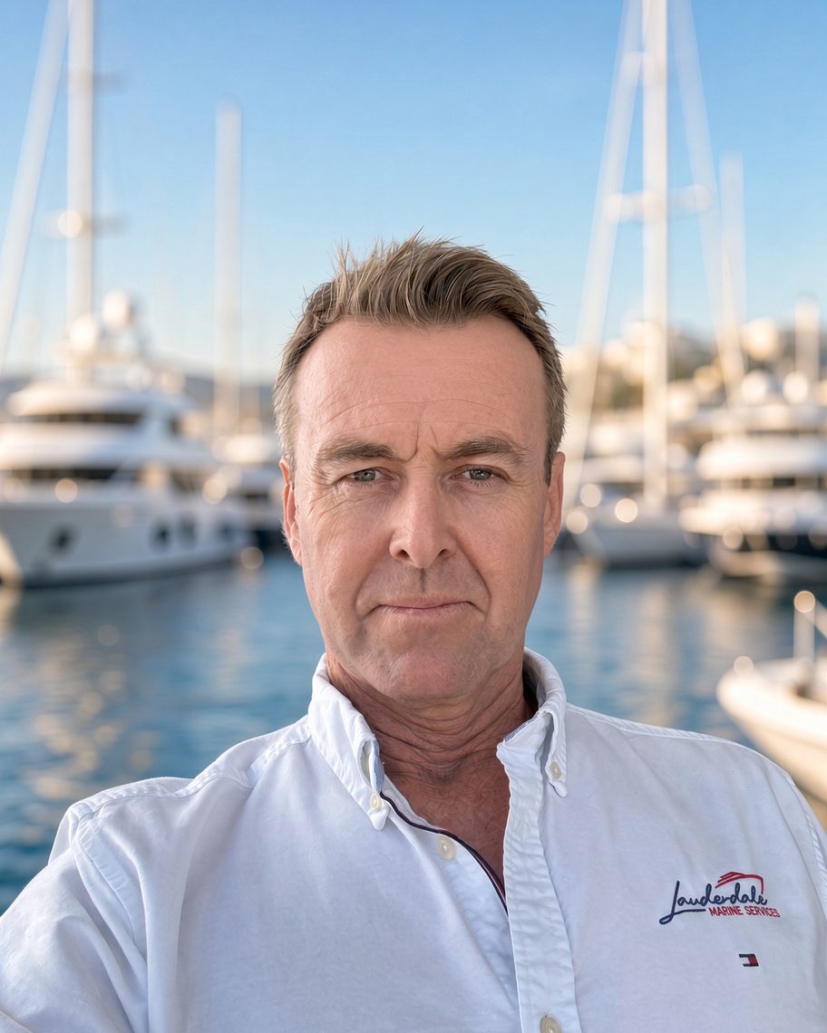 Capt. Mark Rose-Innes, co-founder of Lauderdale Marine Services